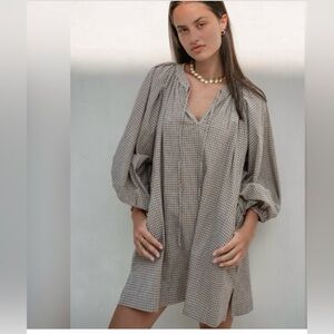 Daughters of India Poet Mini Dress